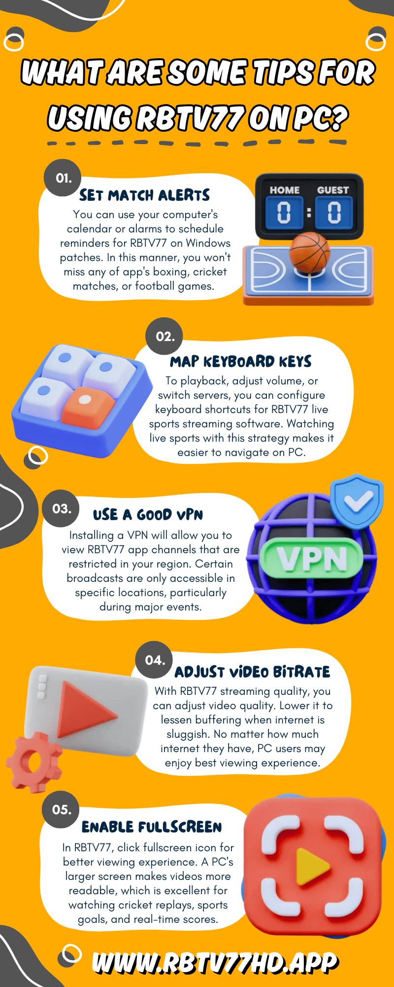 What Are Some Tips for Using RBTV77 on PC? (Infographics)