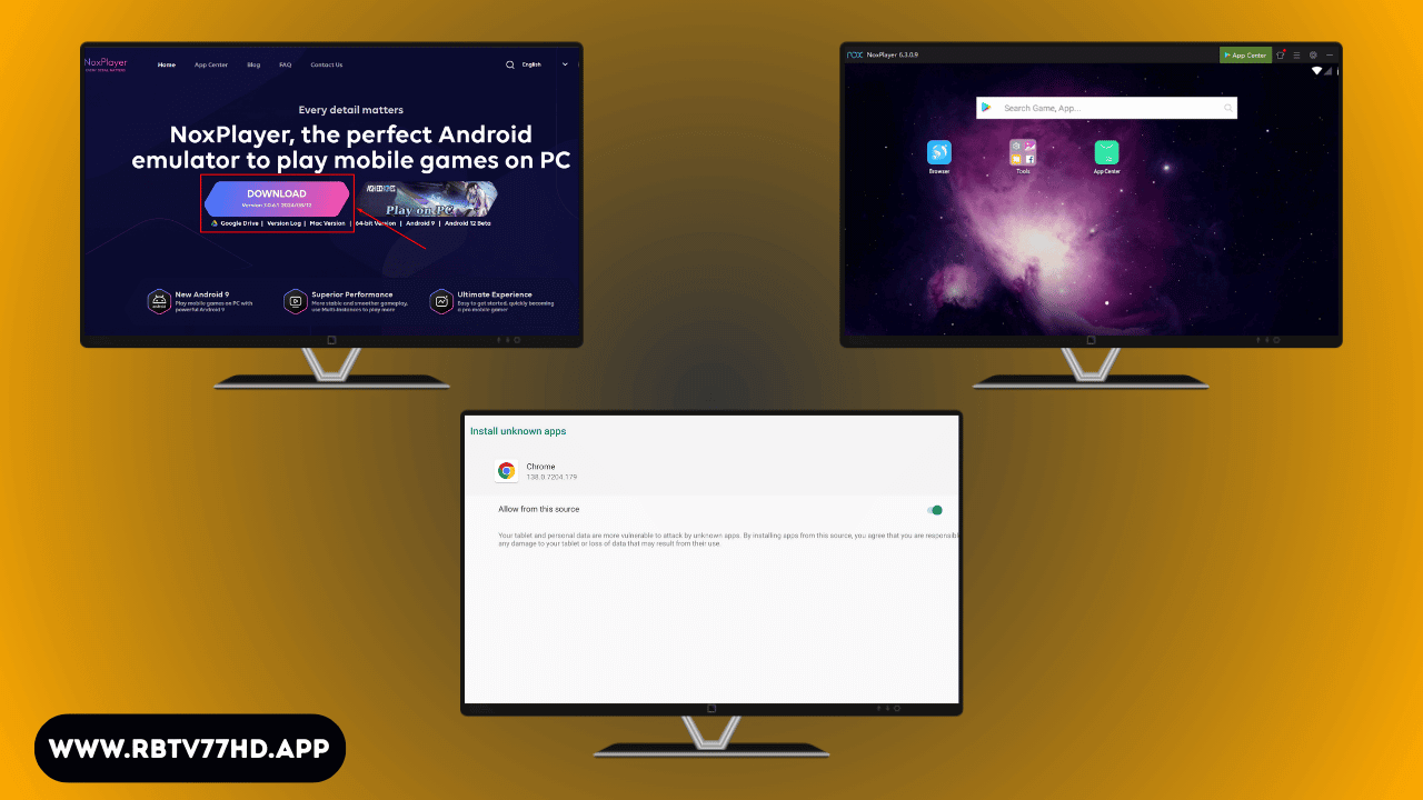 Installing Via NoxPlayer Emulator Platform (1)