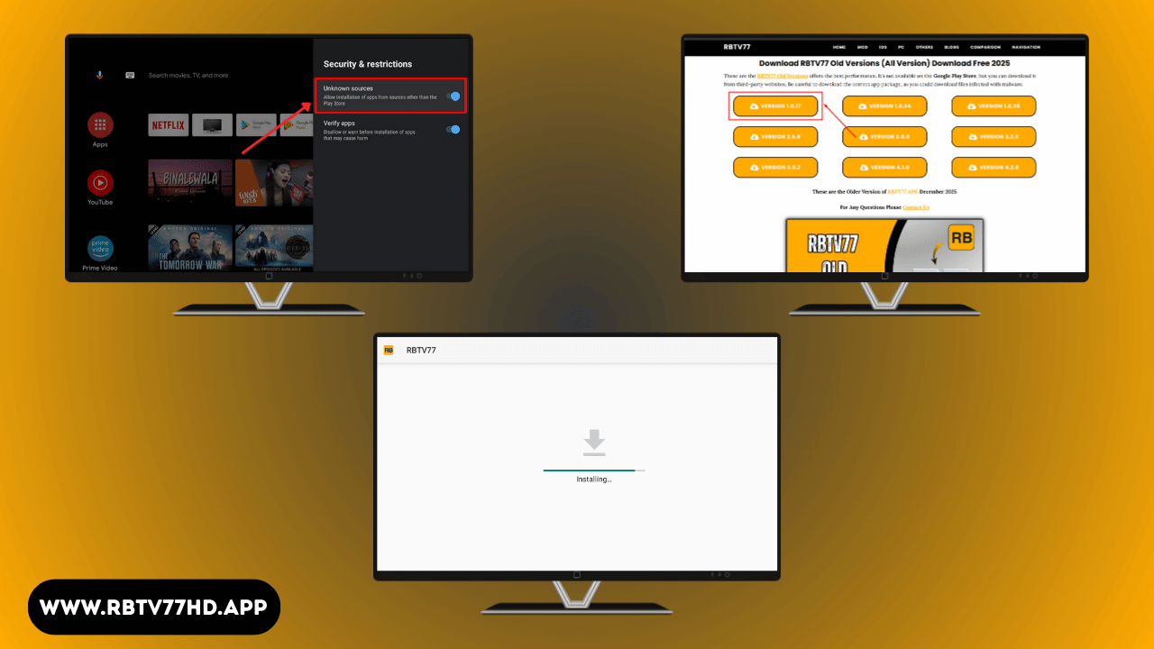 Installing on Smart TV